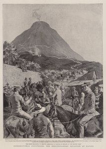 Internationale Höflichkeiten, das Mittelmeergeschwader in Neapel